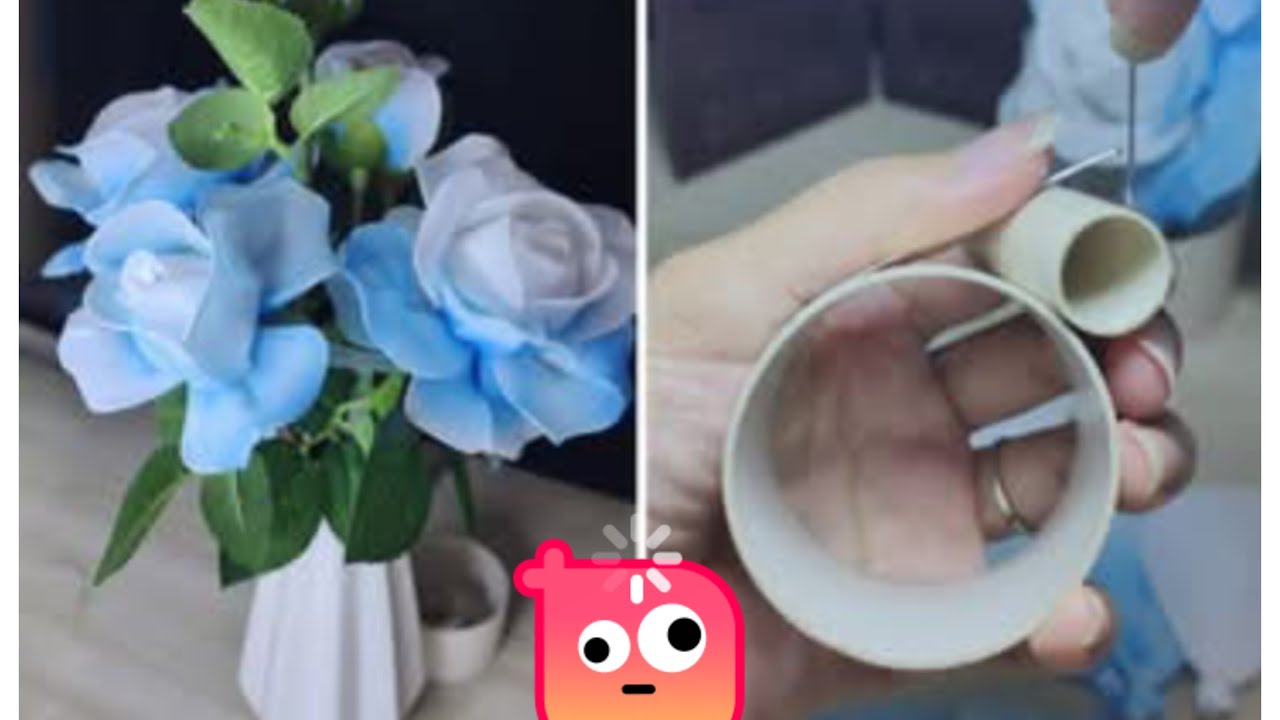 Easy DIY Nylon Stocking Flowers Tutorial 😀