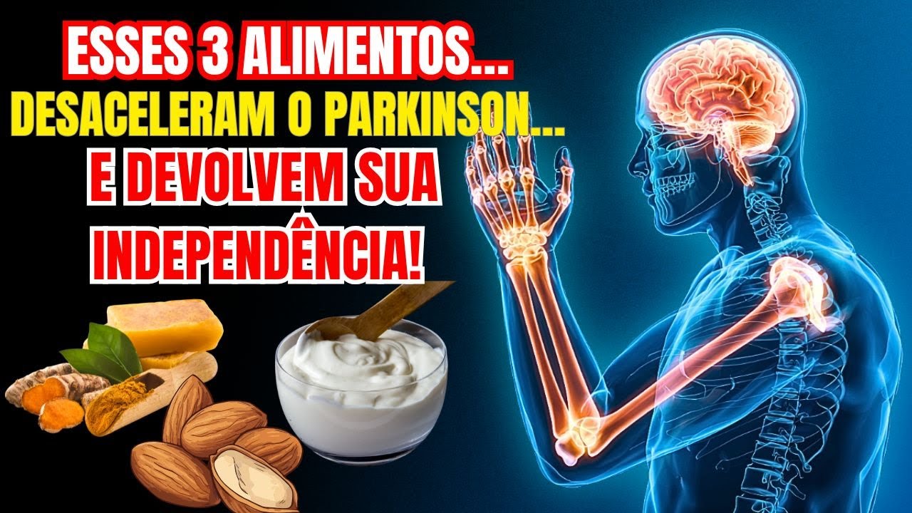 Esses 3 alimentos ajudam a desacelerar o Parkinson e preservar sua independência!