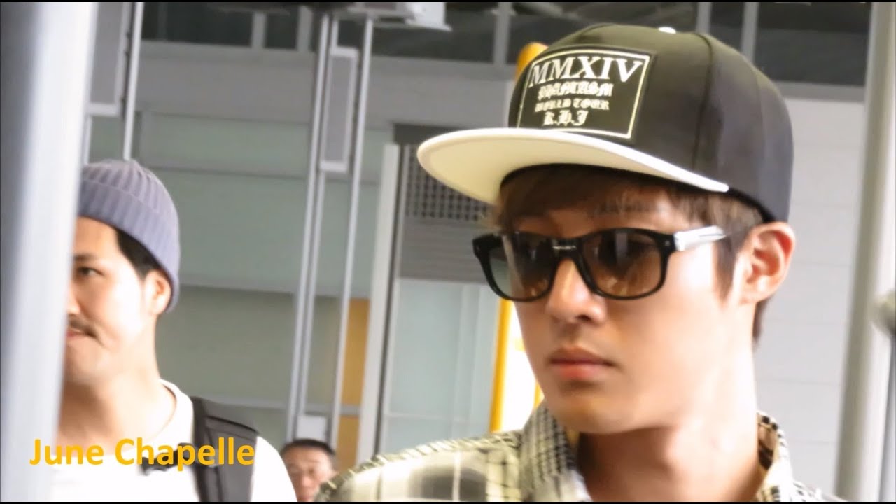 20140915 & 20140917 KIM HYUN JOONG Departing Seoul & Nagoya Airport