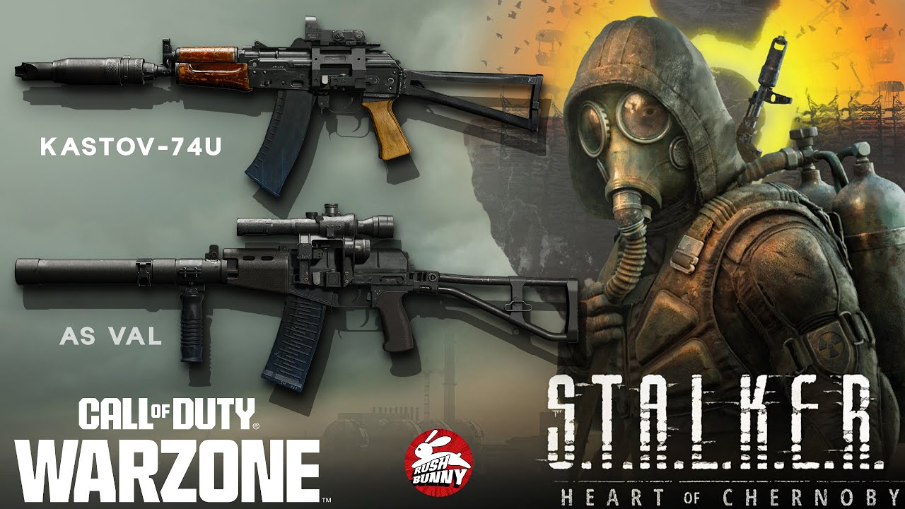 Recreating S.T.A.L.K.E.R. 2 Weapons in Call of Duty: Warzone | AKM-74U & AS Lavina