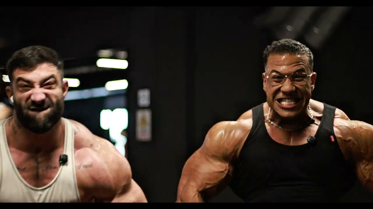 Vlog προπόνηση με Ashraf: Legendary arm DAY ..!!