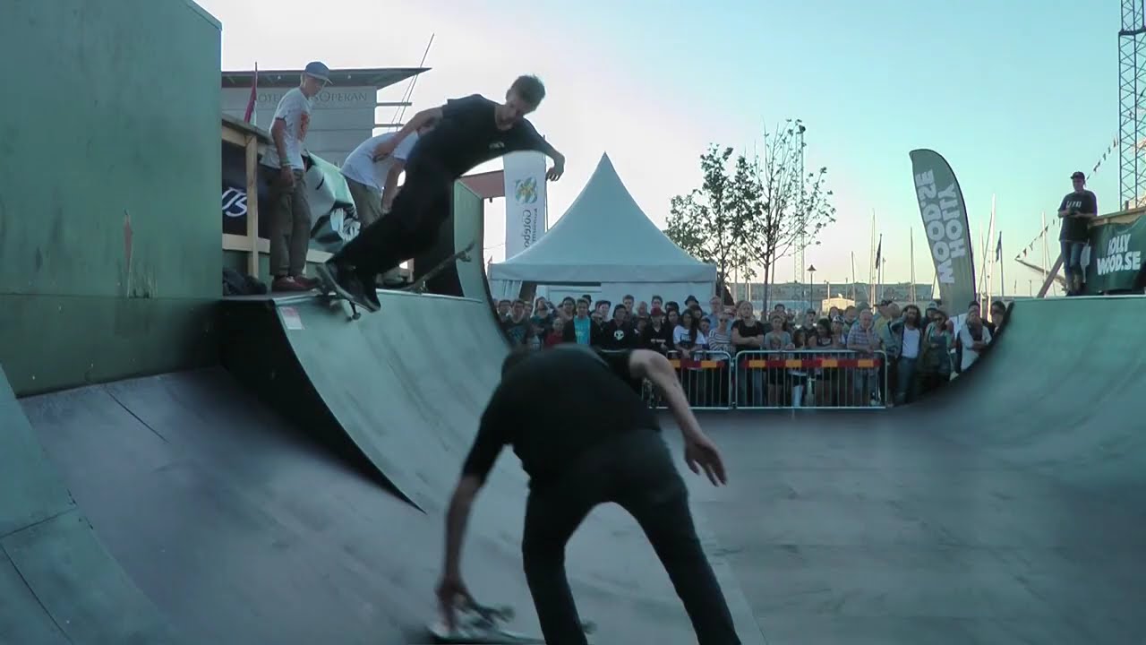 GSF:s ramptävling på Kanaltorget under Göteborgs Kulturkalas