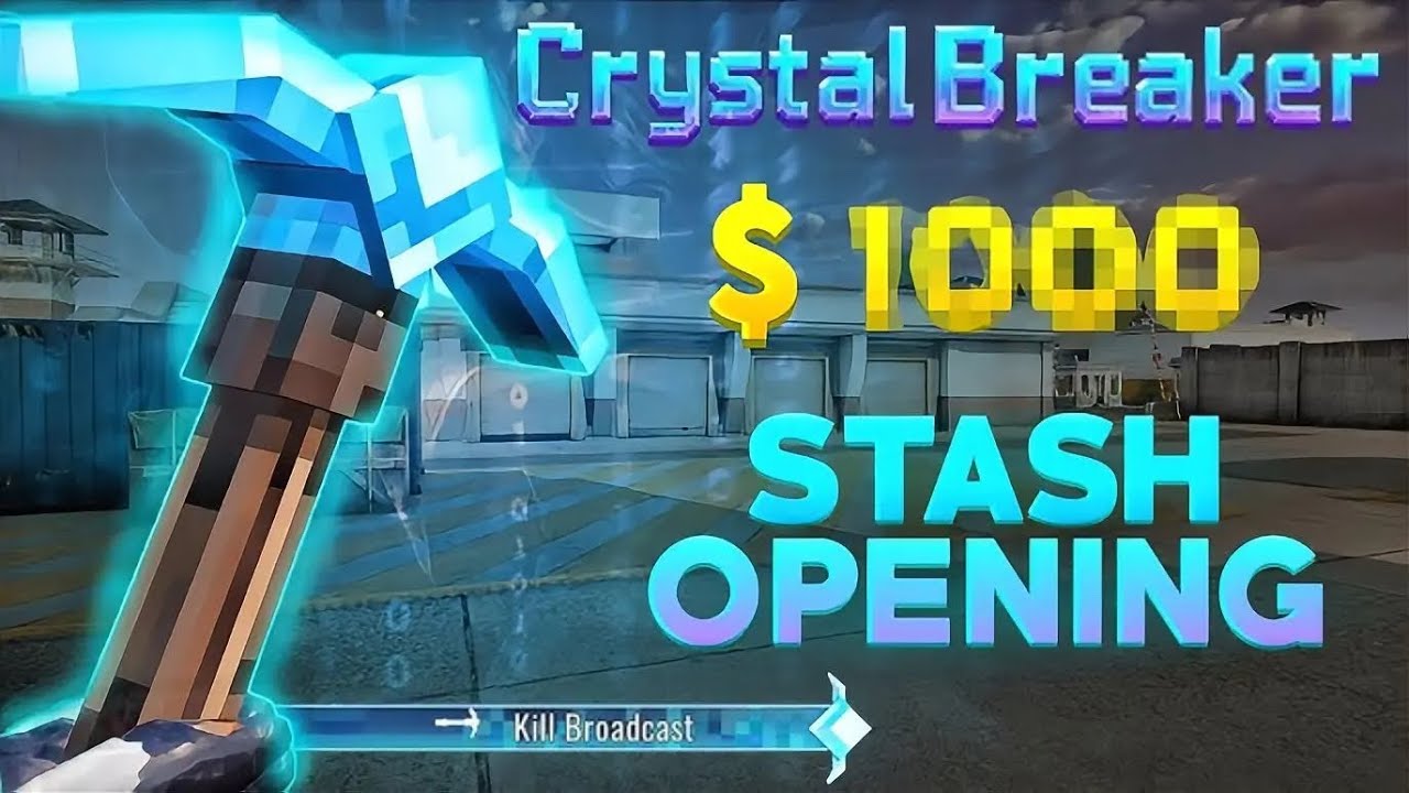 BLOOD STRIKE🔥NEW PICKAXE CRYSTAL BREAKER ULTRA STASH OPENING#bloodstrike #codm #callofduty 
