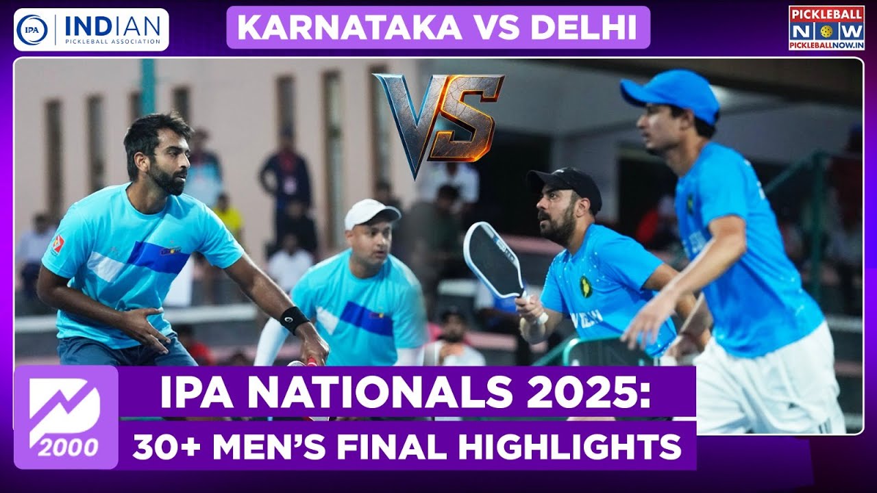 IPA Nationals 2025: Карнатака против Дели | Лучшие моменты финала мужского командного турнира 30+...
