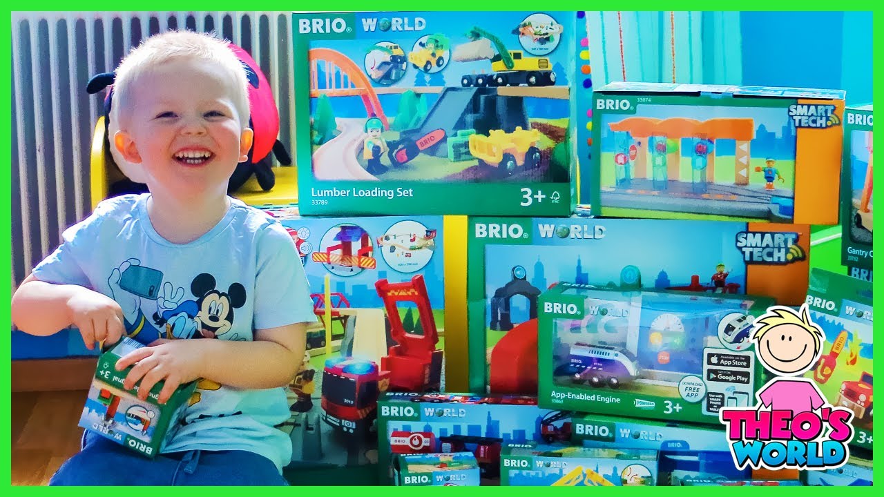 Theo Testar BRIO T&aring;gbana i samarbete med Lekmer.se