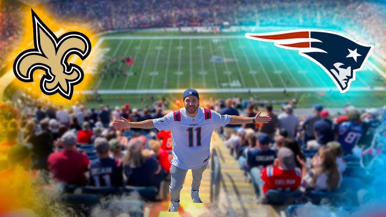 FUI EM UM JOGO DE FUTEBOL AMERICANO NOS EUA *Patriots x Saints*