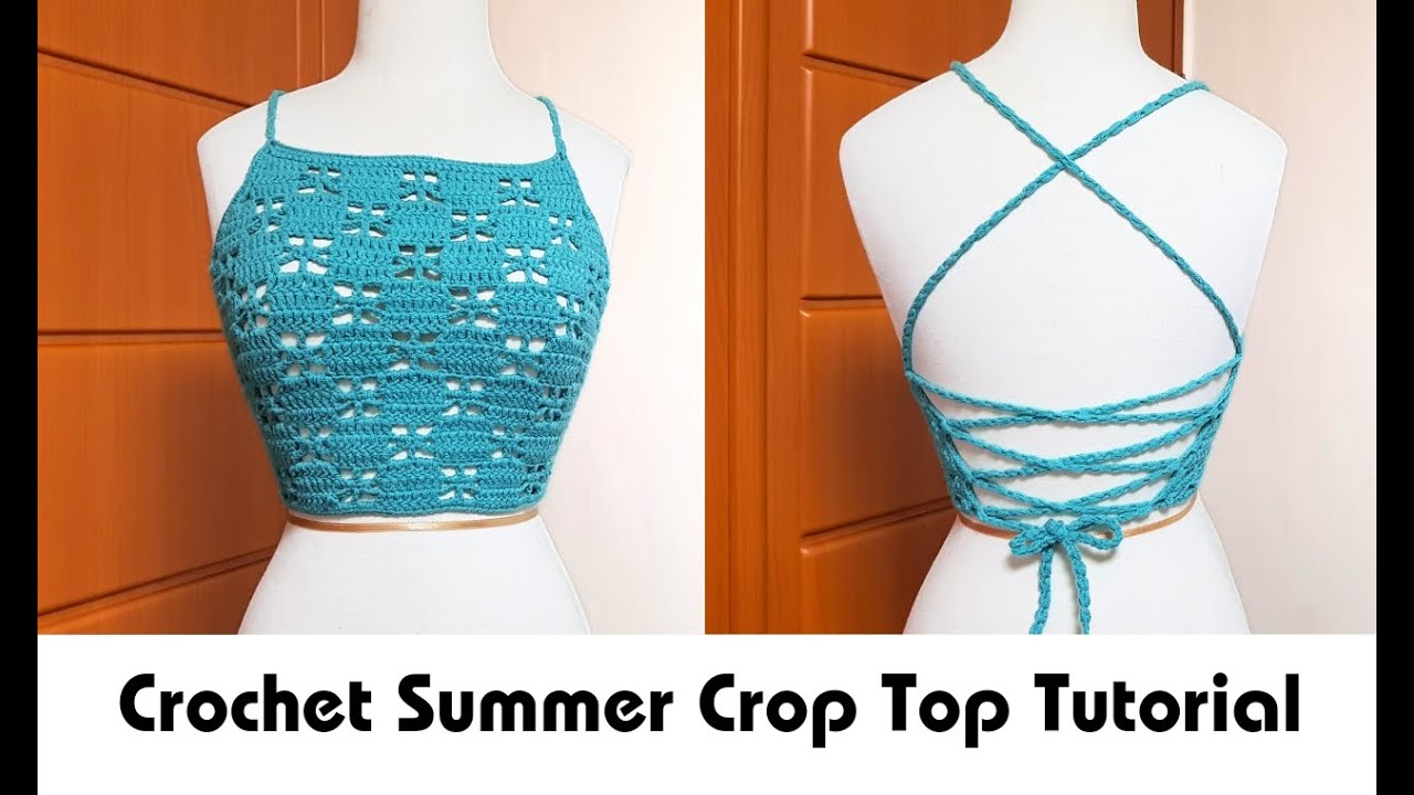 Crochet Summer Crop Top | Tutorial