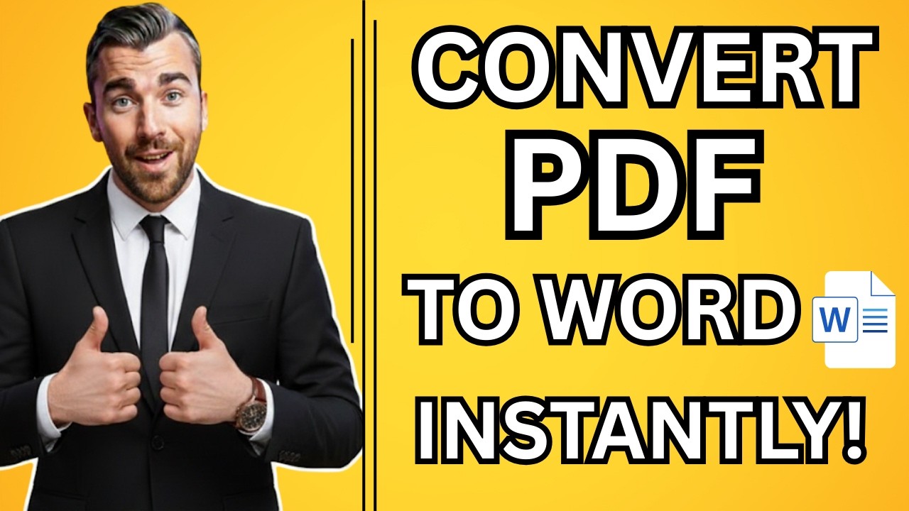 I Found a PDF to Word Method That Actually Works (And It's Free!)