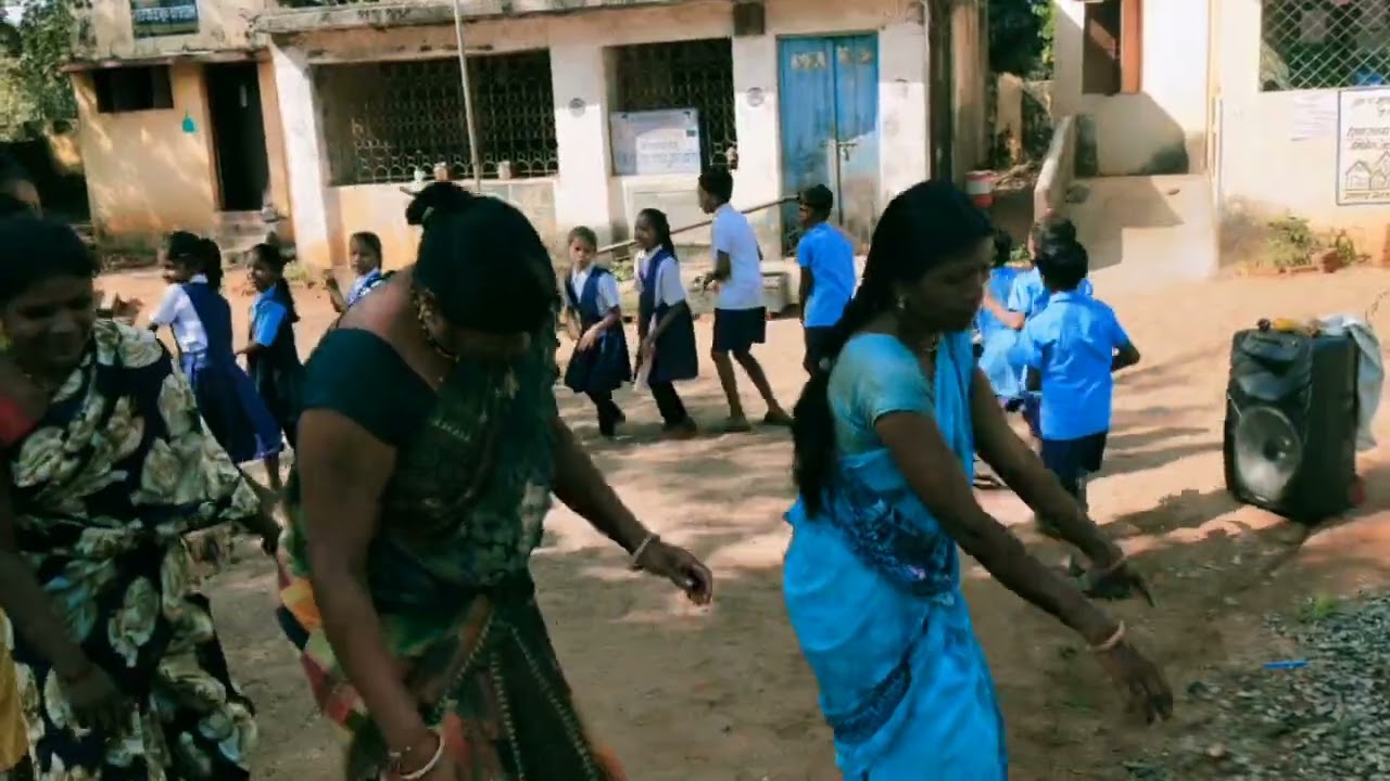 शाळेतील पाहिला डान्स... सालेभट्टी 