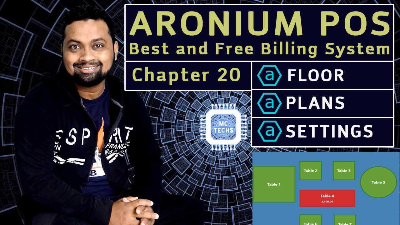 Chapter 20 - POS FLOOR PLANS - Aronium - Best and Free POS - TABLE MANAGEMENT - RESTAURANTS AND CAFE