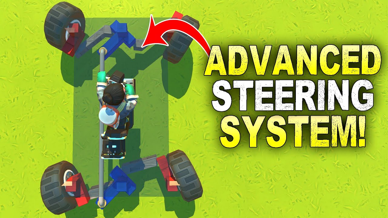 This Advanced Steering System Only Needs 1 Active Bearing!