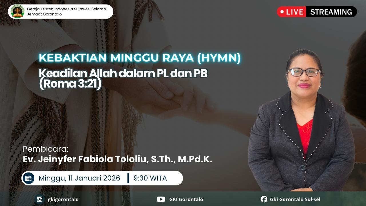 Kebakitan Minggu  (Hymn) Gereja Kristen Indonesia Sulawesi Selatan, Jemaat Gorontalo
