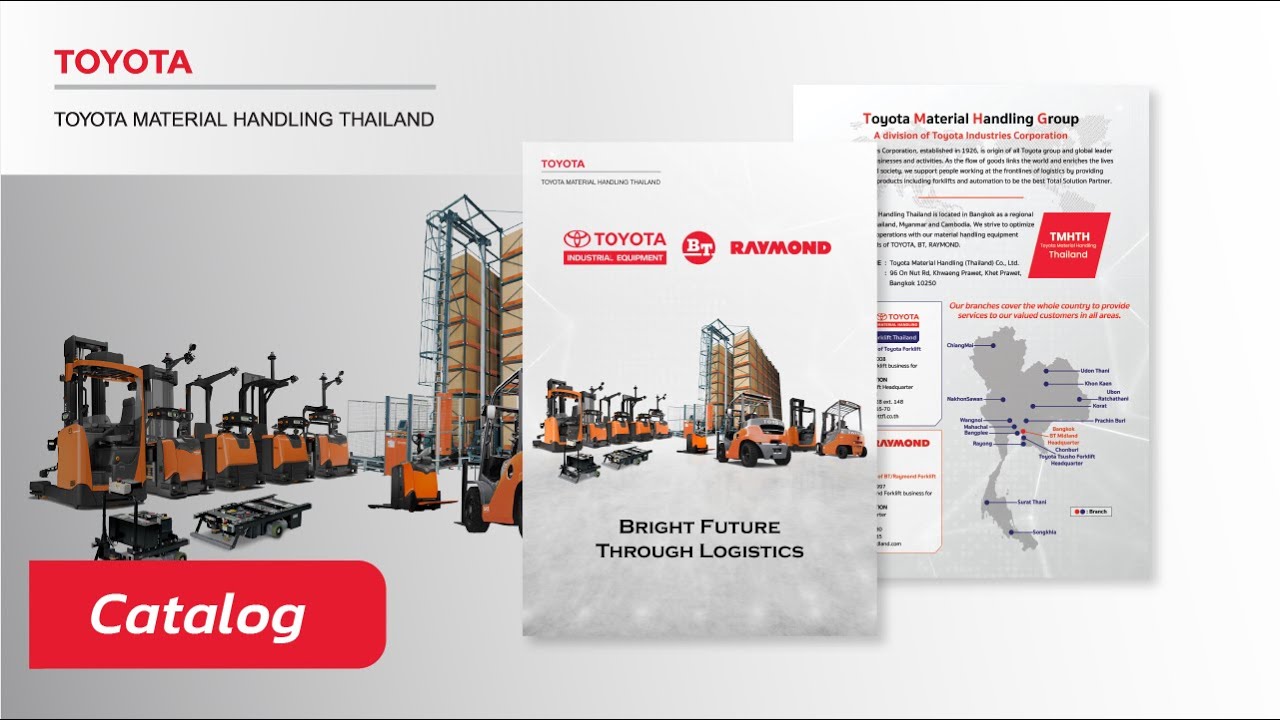 TOYOTA, BT, Raymond Catalog