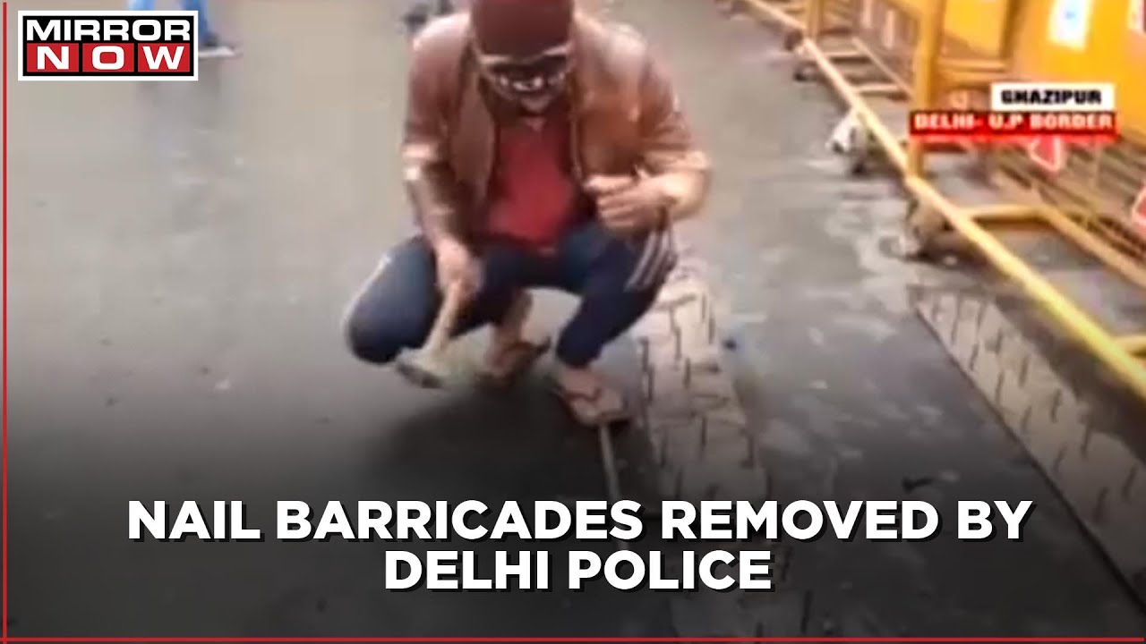 Delhi Police gives justification over removing nail barricades; says 'will upgrade arrangements'