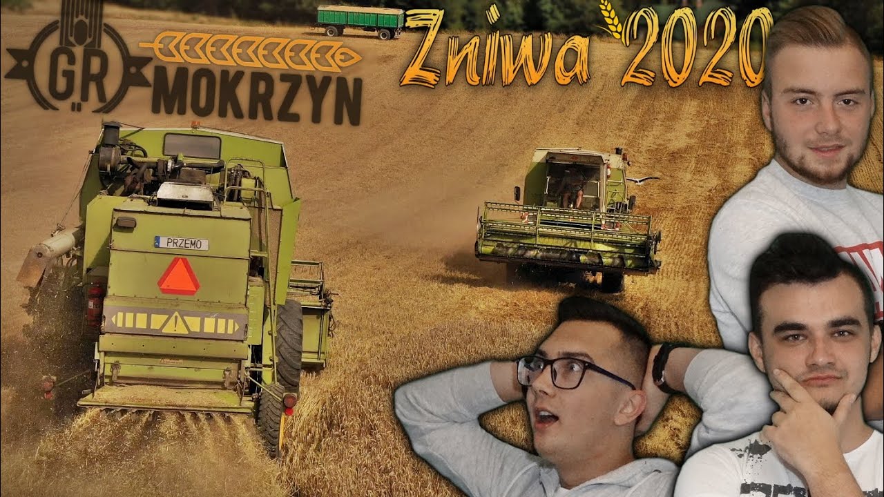 Żniwa 2020 GR Mokrzyn 🌱 W odwiedzinach u Bronczka 😱 Koszenie z Mariankiem & Rozładunek 🔥 MafiaSolec