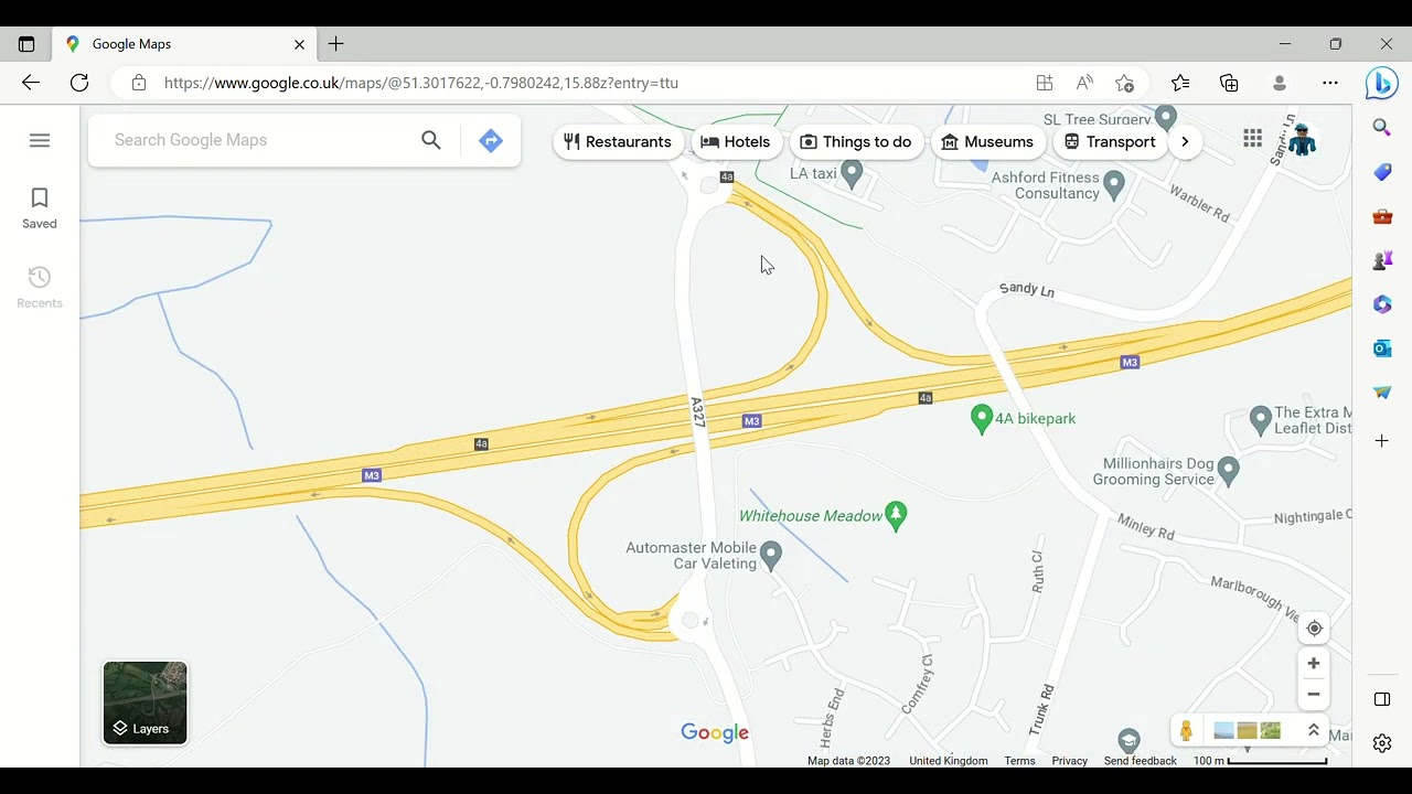 Motorway Junctions - M3