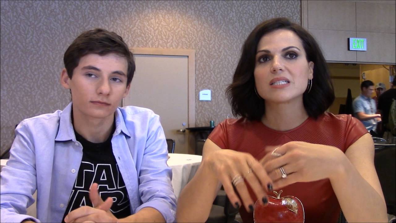 Once Upon a Time - Lana Parrilla, Jared Gilmore Interview, Season 6