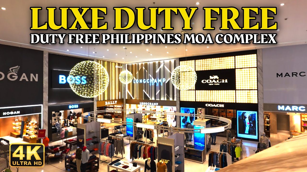 LUXE Duty Free MOA Complex | Duty Free Philippines September 2025