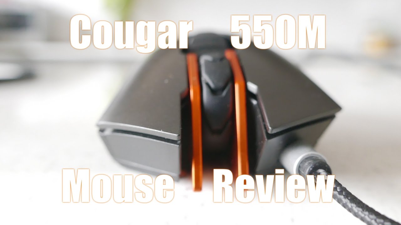 Cougar 550M Gaming Mouse Review