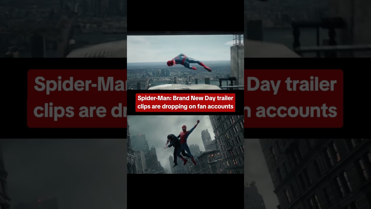 Spider-Man: Brand New Day trailer clips