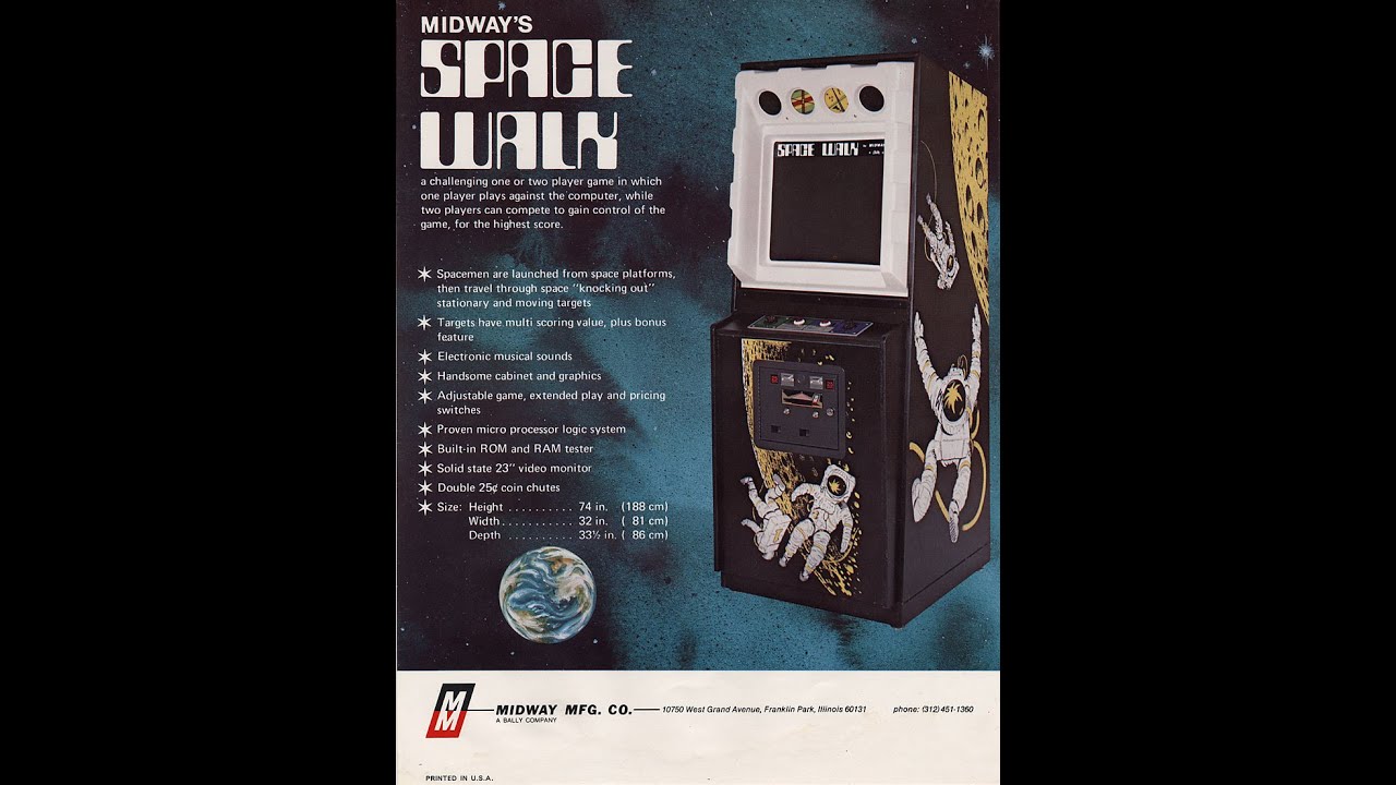 Space Walk (Arcade) 1978