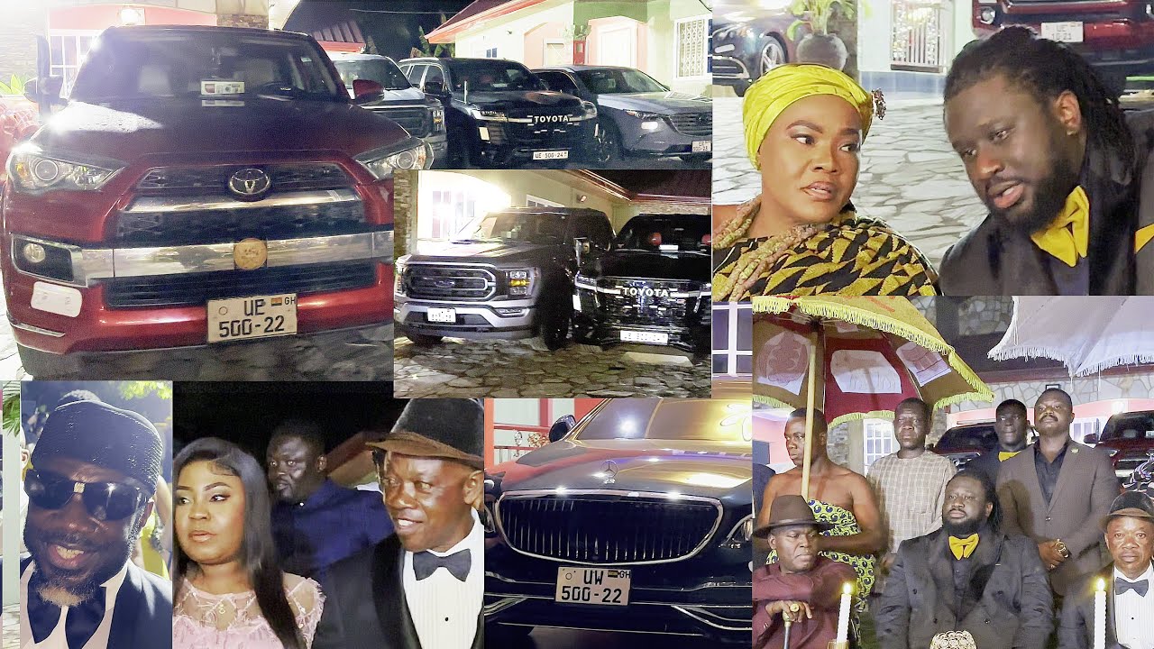 Ajagurajah Blows Cash & Shows Of His Expensive Luxury Cars At His Birthday Party-Osebo-Tepa Manhene