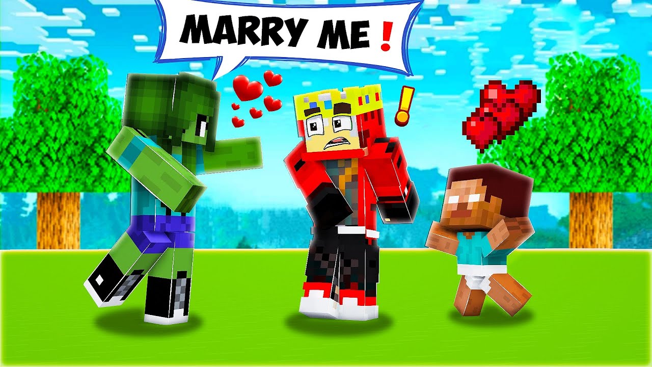 Queen Zombie Wants To Marry Dante in Minecraft