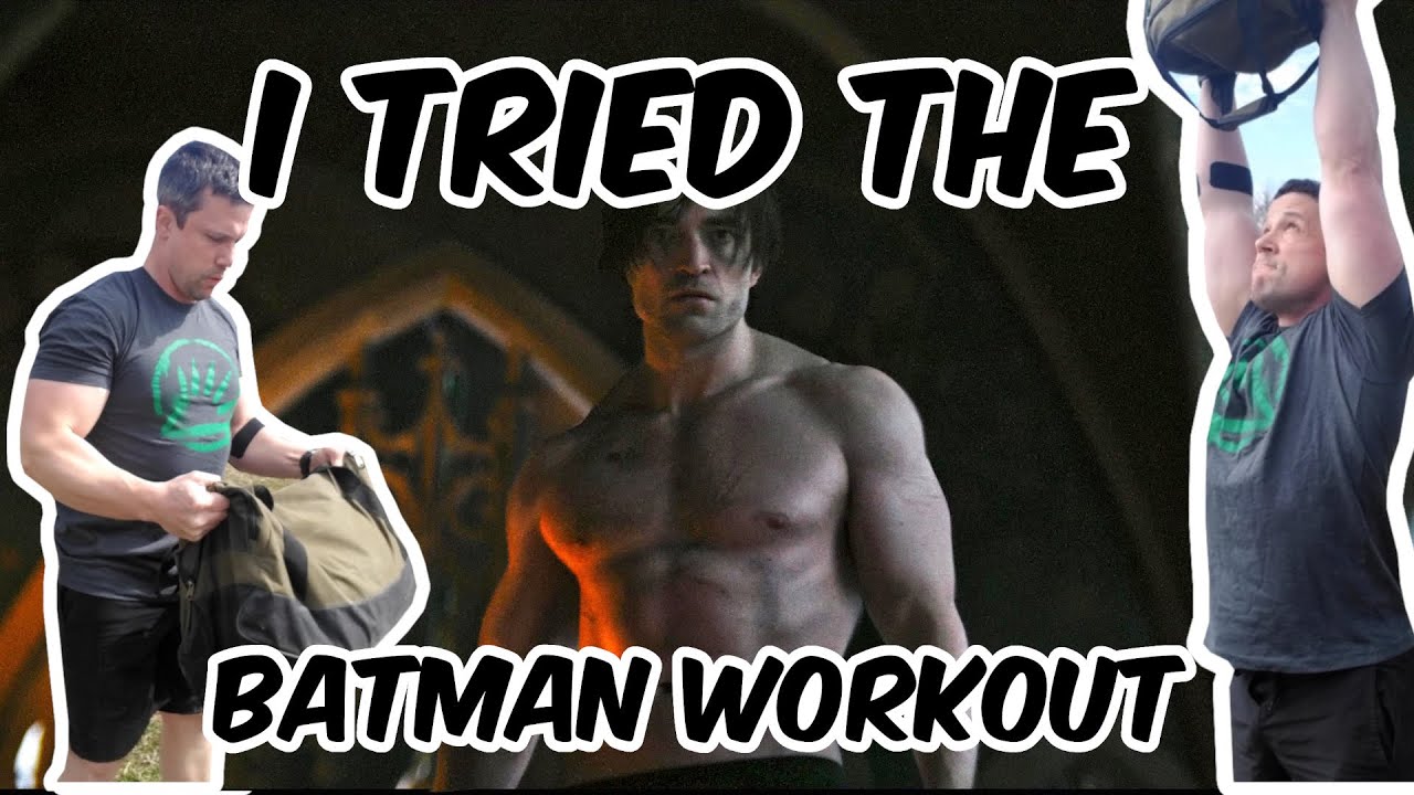 I tried the Batman workout! (exercises and nutrition overview!)