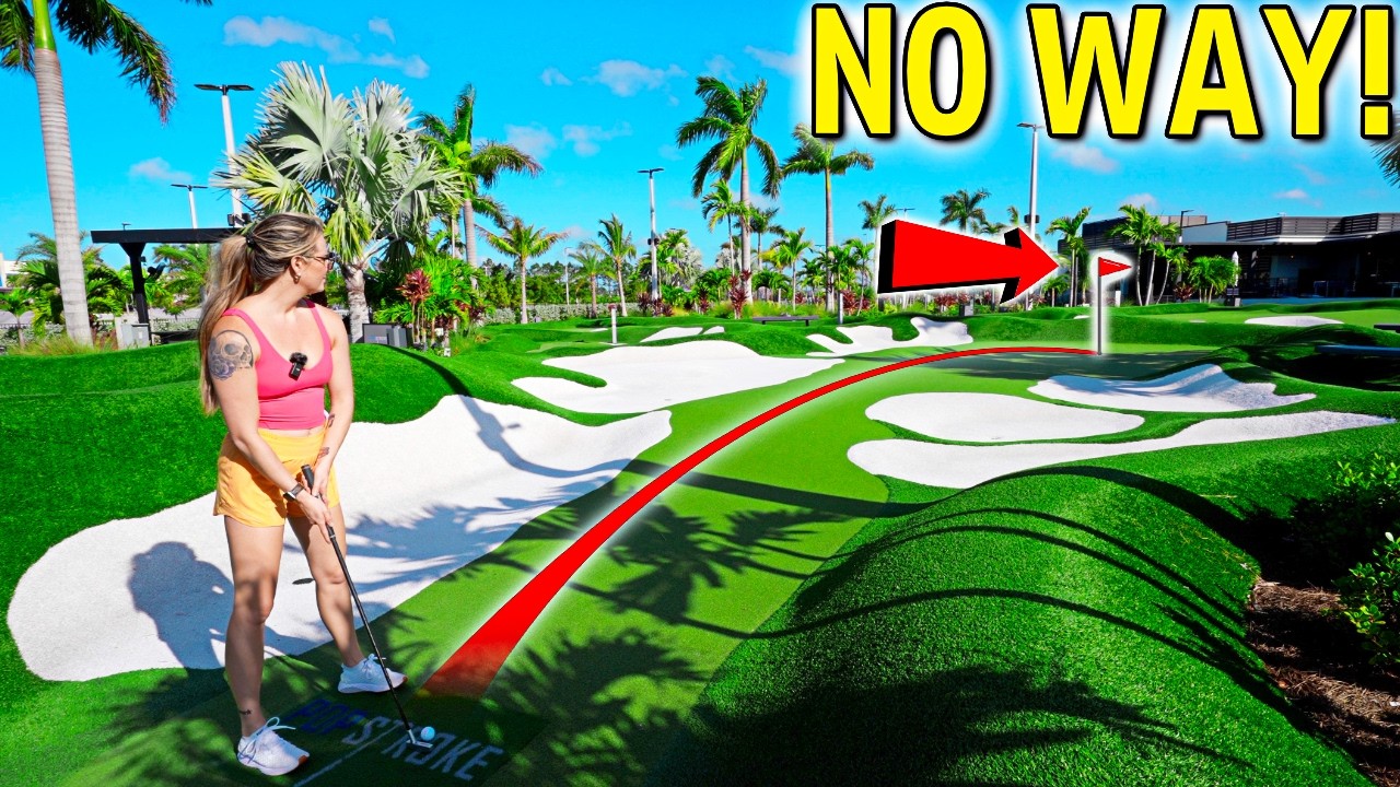 The Tiger Woods Popstroke Mega Mini Golf Tournament!