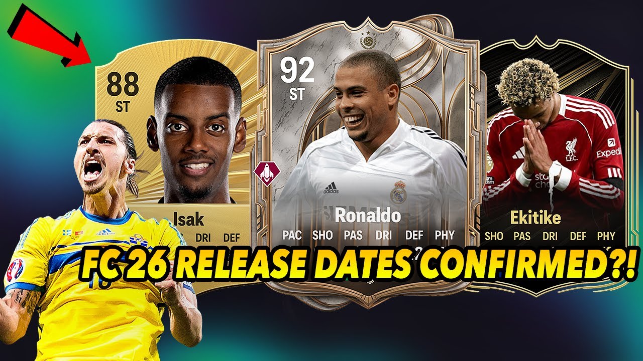 FC 26 Release Dates CONFIRMED! Web App & TOTW 1 FIRST? EAFC 26 Ultimate Team