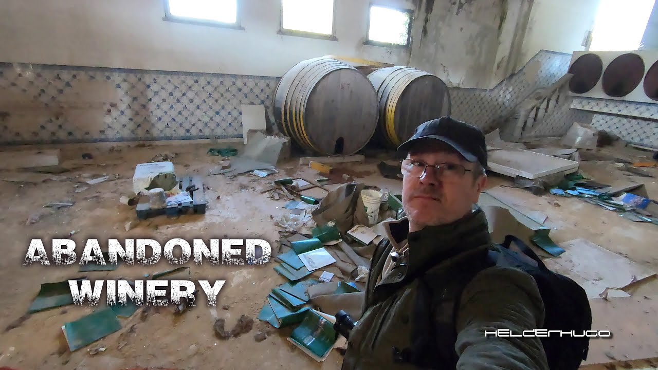 Explorando uma quinta com adega abandonada - URBEX - 4K UHD