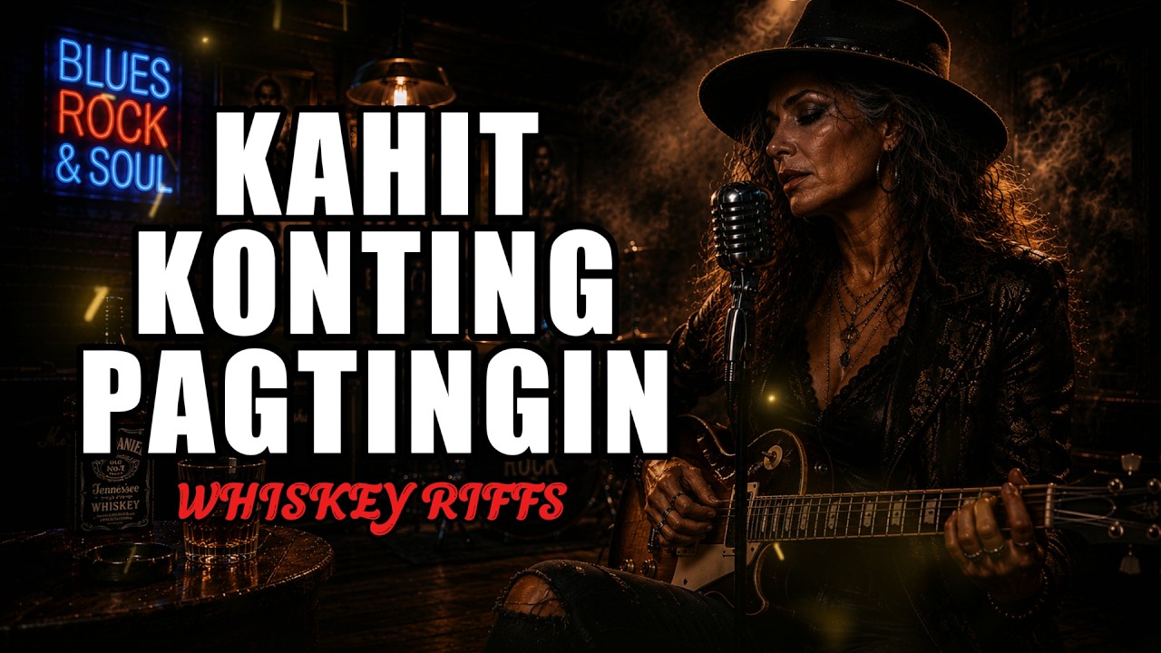 KAHIT KONTING PAGTINGIN - RIC SEGRETO | WHISKEY RIFFS (Blues Rock Version)