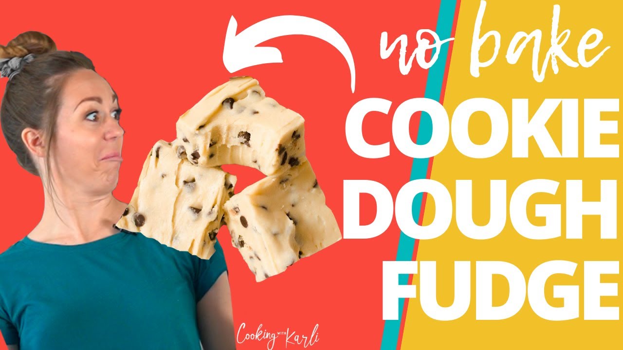 How to Make Cookie Dough Fudge
