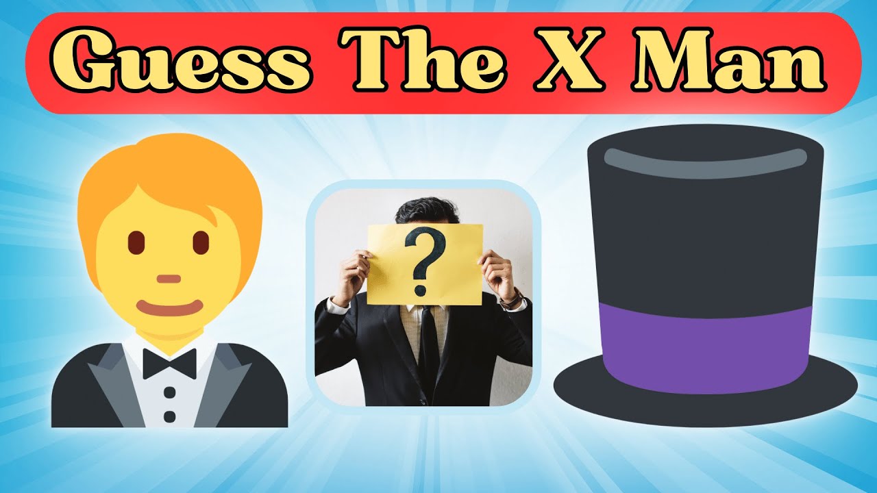 🌟 Emoji Quiz: Guess The Superhero Quiz (X-Men Edition) 🦸&zwj;♂️