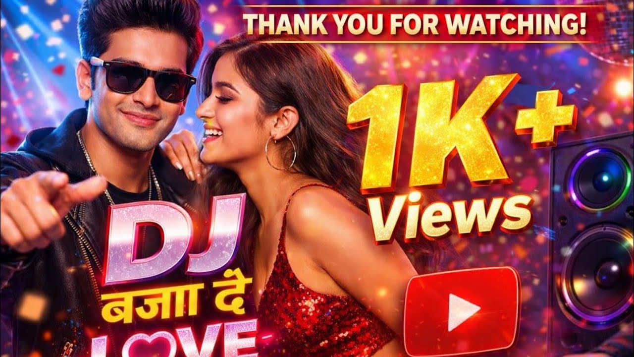DJ बजा दे LOVE वाला Song 💃 | Romantic Dance Party Song 2026 |Aadarsh Yadav Music 