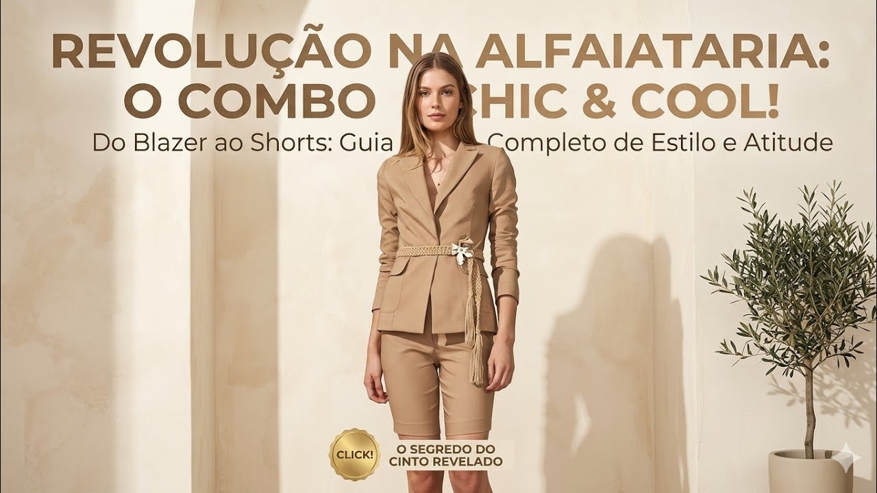 DIY Como fazer Conjunto Alfaiataria_Costura fácil passo passo para iniciante Gisleide Novelo