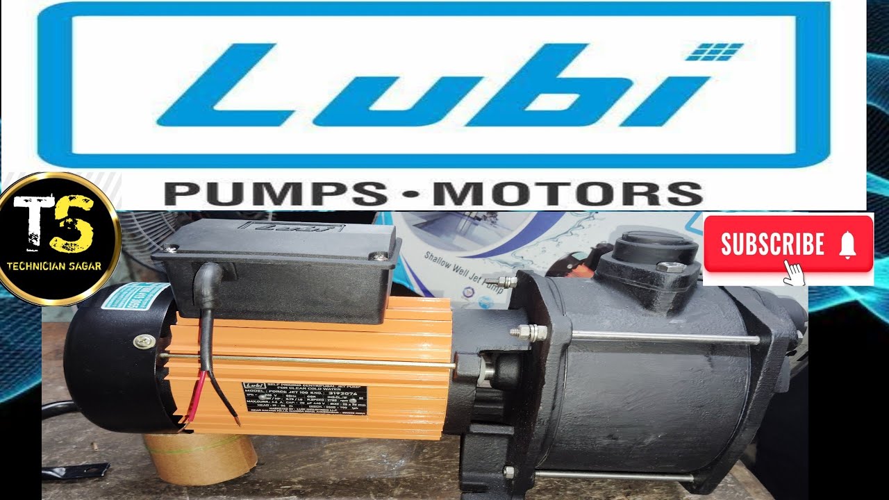unboxing LUBI PUMPS (SHALLOW) MODEL-FORCEJET 100 FULL PROCESS @TechnicianSagar
