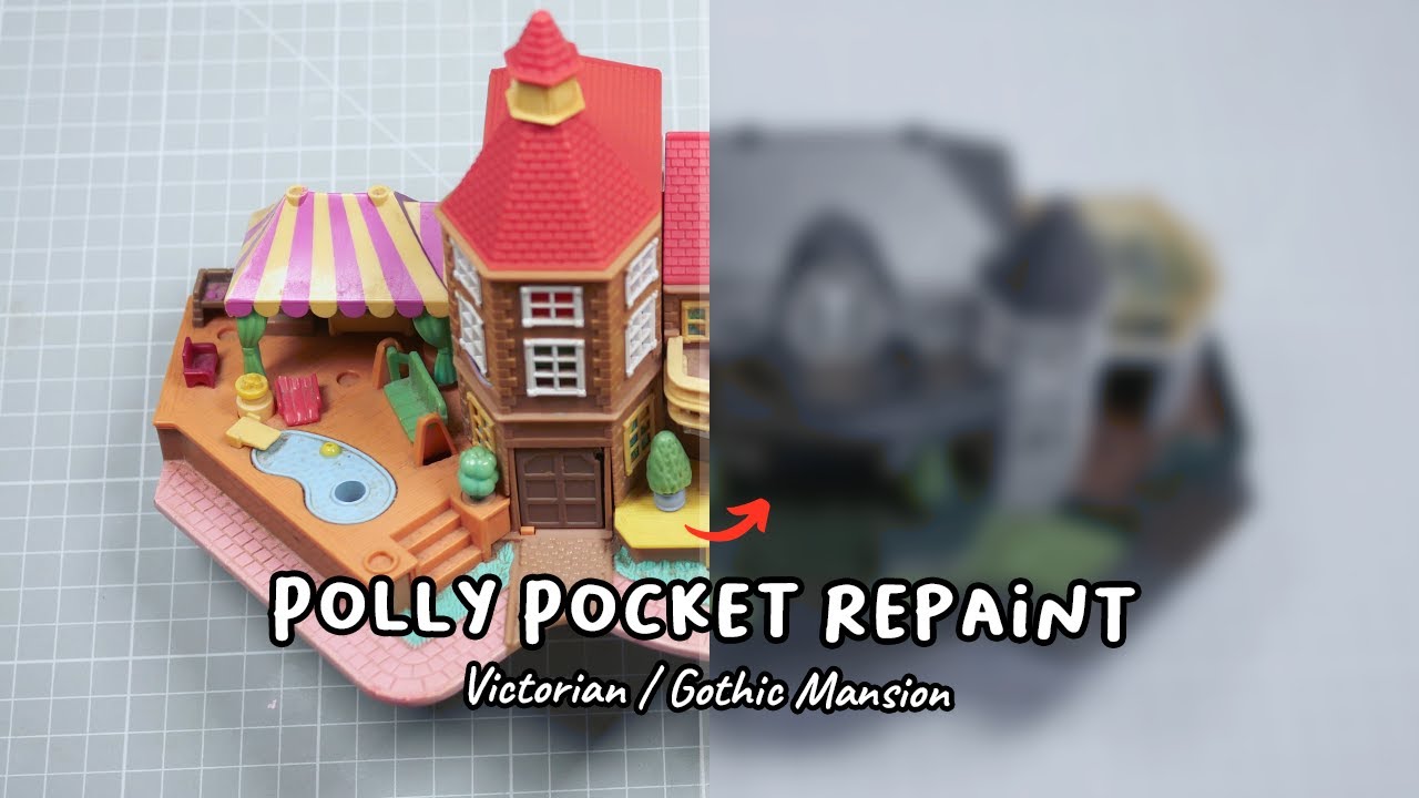 Victorian Polly Pocket Repaint