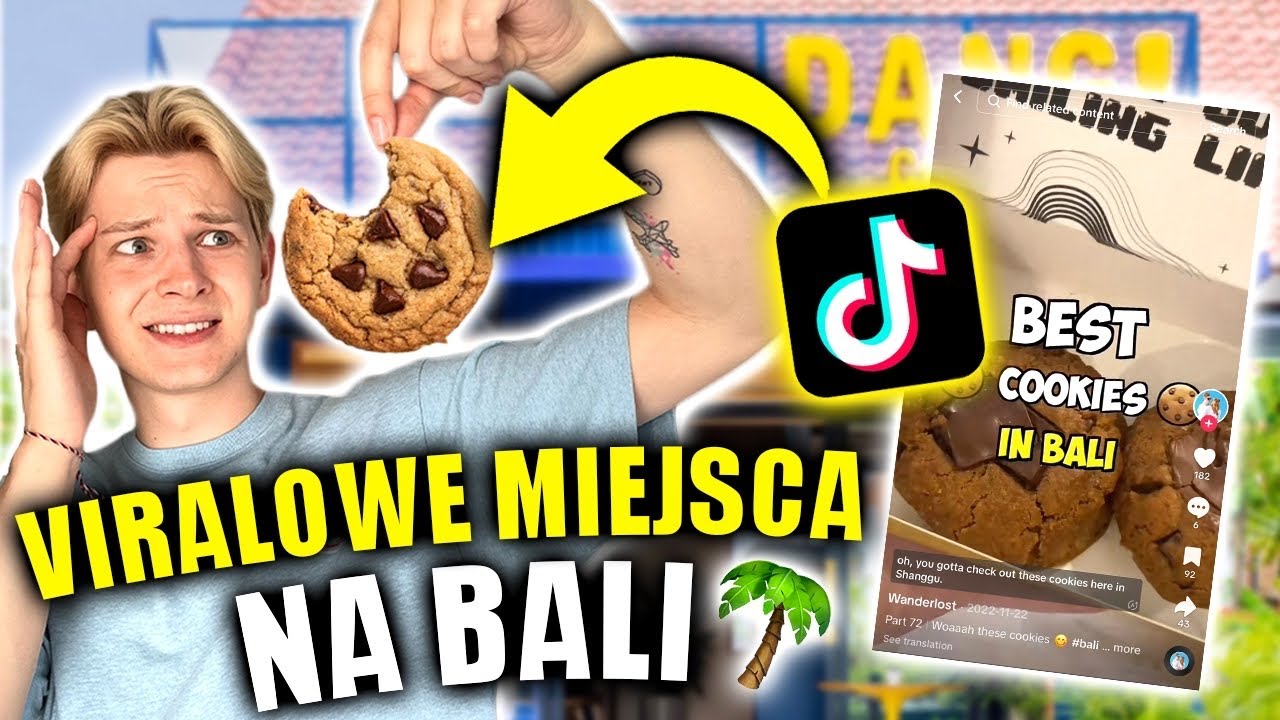 TESTUJĘ VIRALOWE JEDZENIE Z TIKTOKA 😱 *na Bali 🌴🥥* | Dominik Rupiński