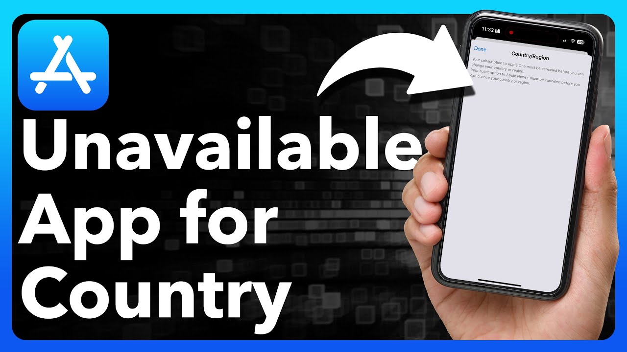How To Fix This App Is Not Available In Your Country Or Region On iPhone