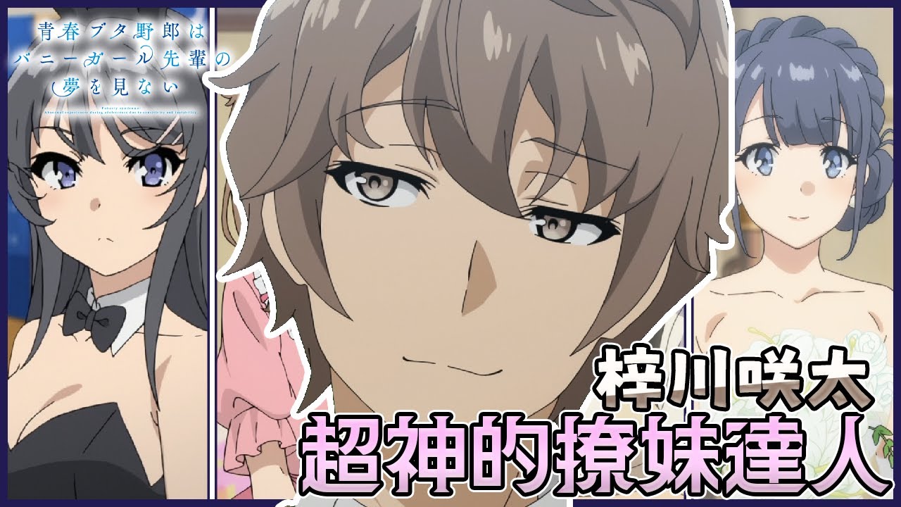 此生無悔入麻衣，帶你完整認識坑校園四霸之騷話-梓川咲太 【青春豬頭少年】