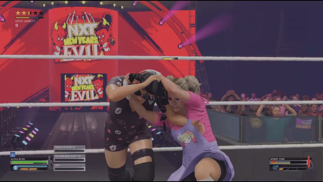 WWE 2K25_ ALexA BLisS vs WeNDy CHoo  !!!