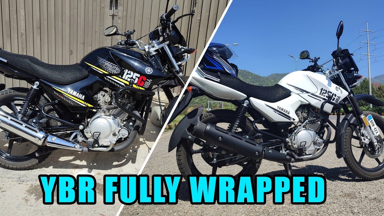 YBR 125G 2025 Fully Wrapped | Yamaha YBR 125G MODIFIED