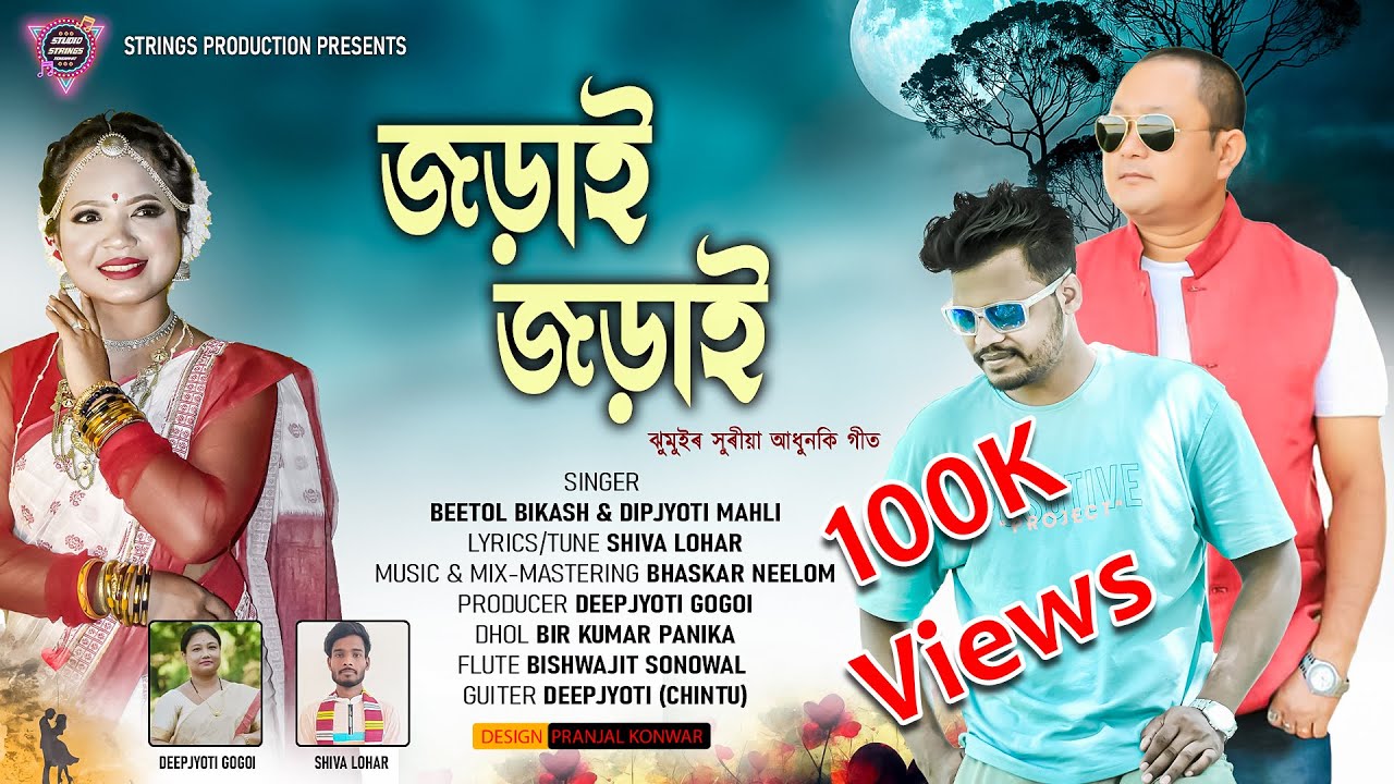 Jorai Jorai || Beetol Bikash || Dipjyoti Mahli || Bhaskar Neelom || New Modern Jhumur Song 2023-24
