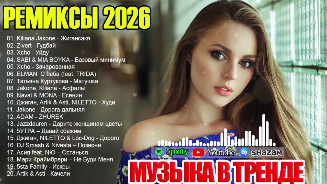 РЕМИКСЫ 2026🎉Музыка в тренде 2026🔥Новинки 2026 Музыки🔥САМЫЕ ЛУЧШИЕ ПЕСНИ 2026🔥 РУССКИЕ ХИТЫ 2026