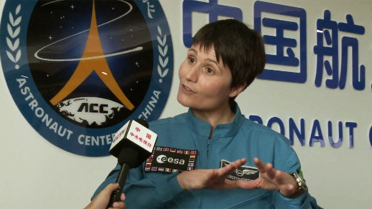 European and Chinese astronauts training together
