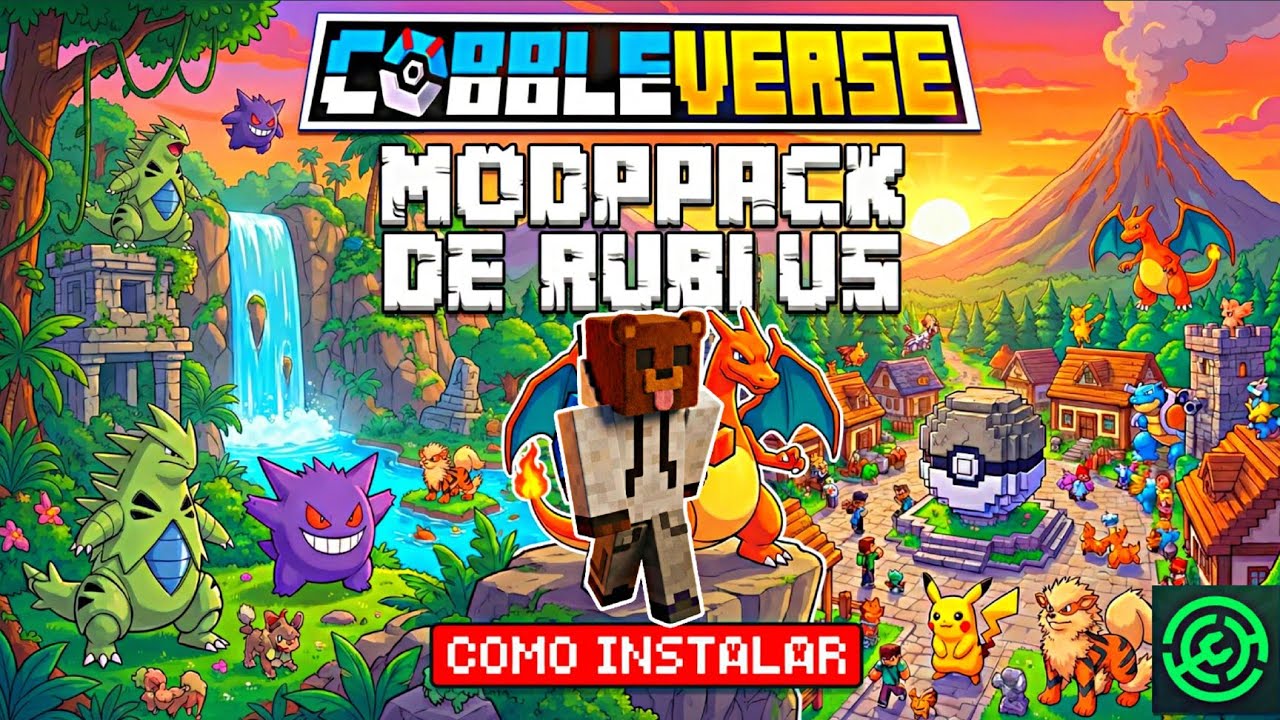 Como se Instala el Modpack de Rubius 🔥 cobbleverse