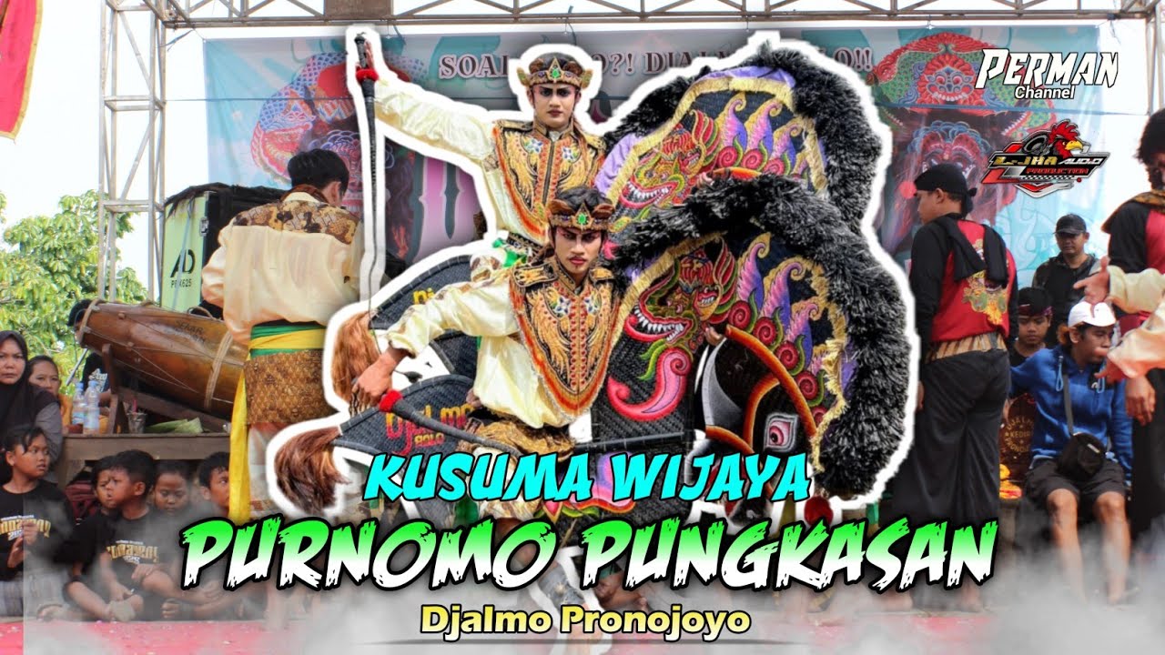 PURNOMO PUNGKASAN & KUSUMA WIJAYA - Lagu Jaranan DJALMO PRONOJOYO [ L-JHA Audio ]