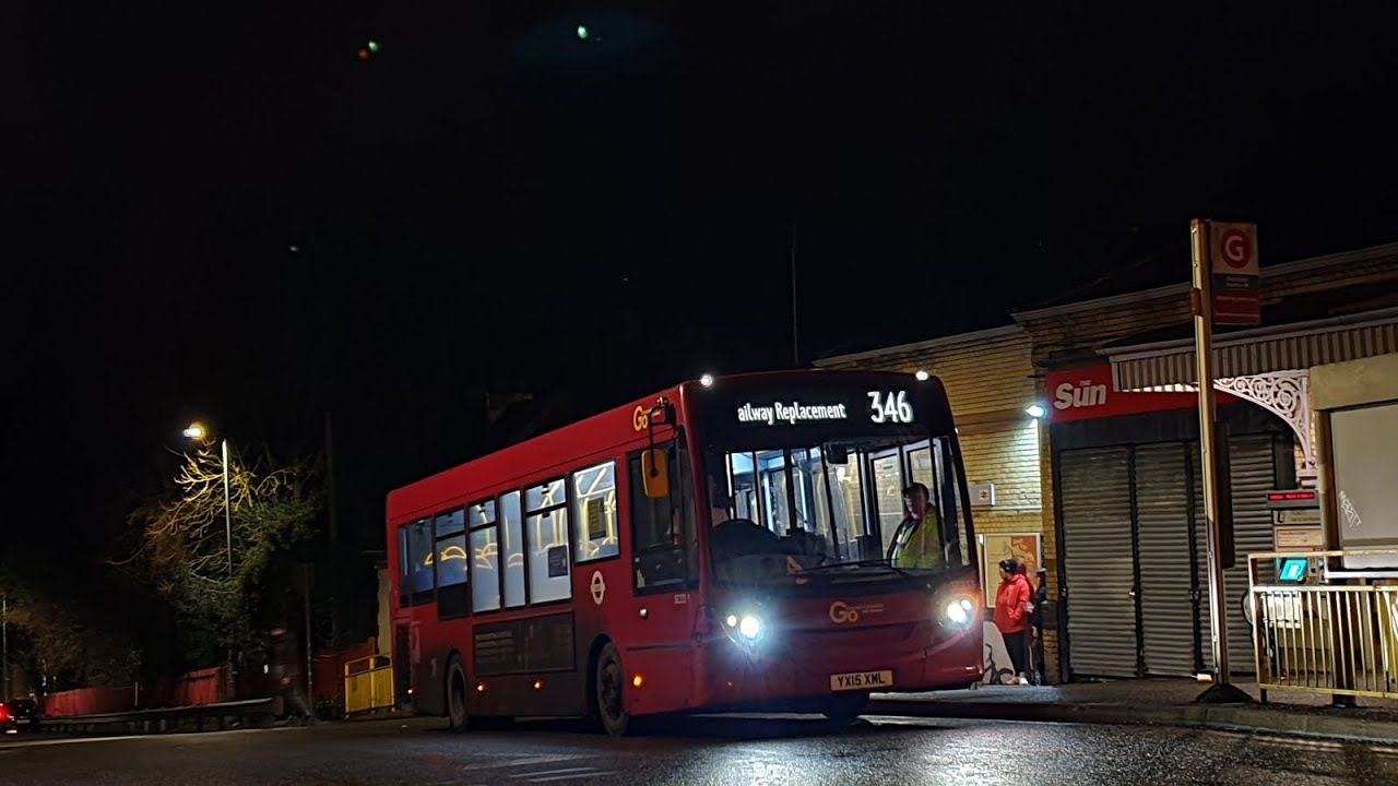 *Manual Hellfire* Journey On Go Ahead London SouthEastern Rail Replacement | YX15XML  SE233 |