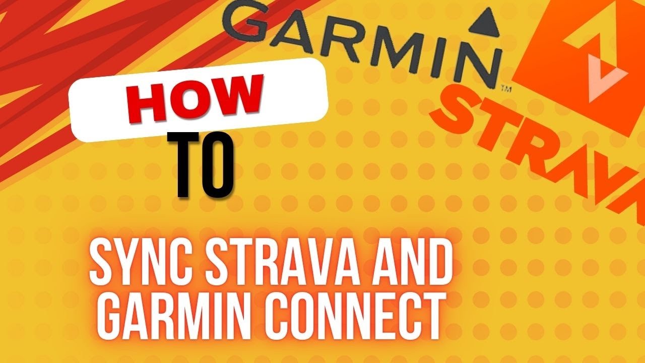 How to sync Strava and Garmin Connect  - Simple 2025